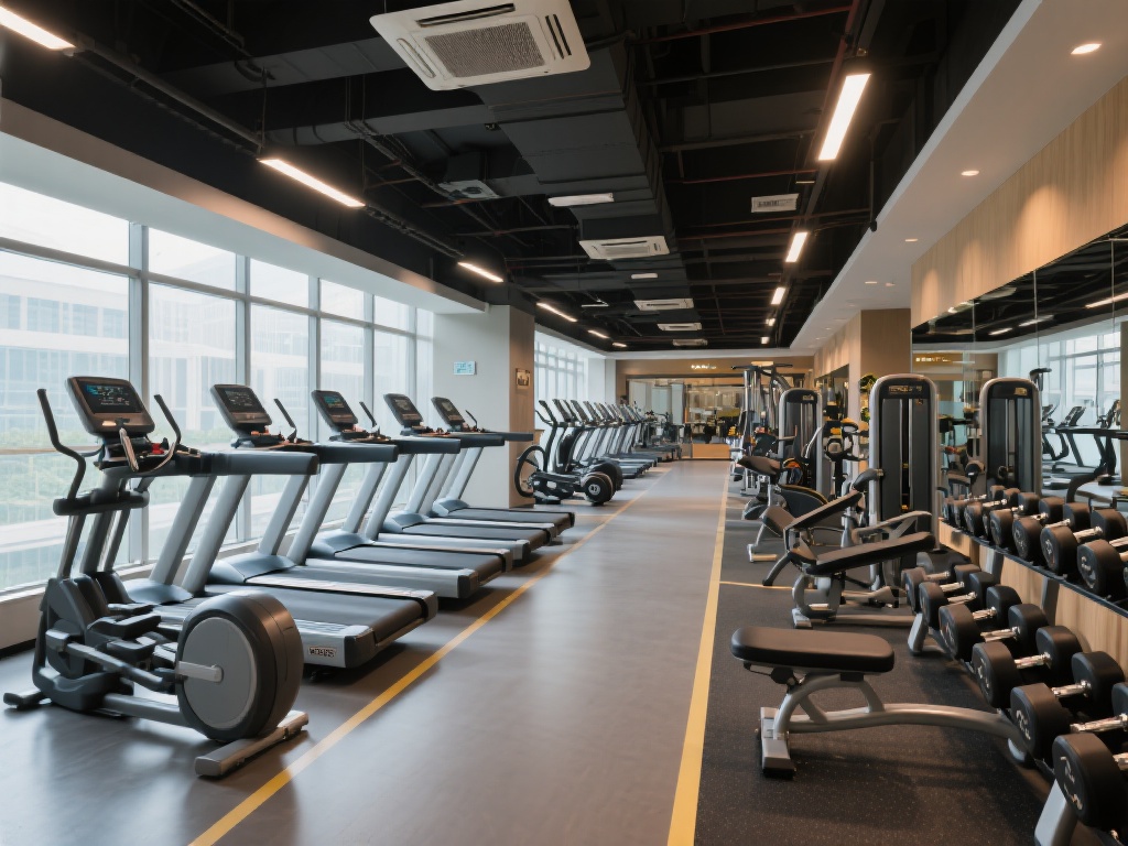 综合健身中心
这里设有多功能健身房，配备最新款的