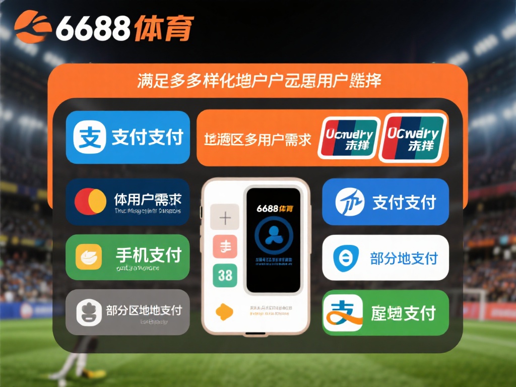 在支付方式上，6688体育提供了多样化选择，以满足
