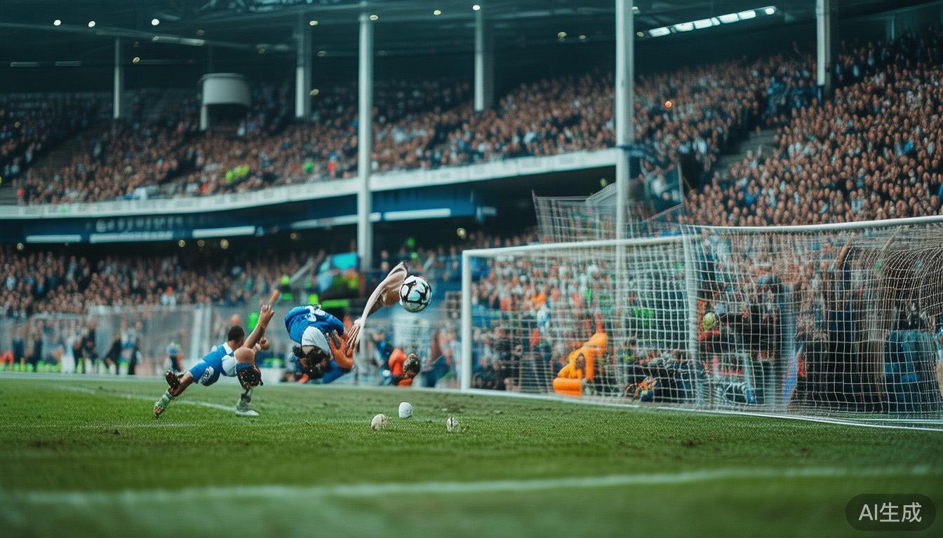 案例分析来看，某场足球比赛中，比分一直胶着，临近比